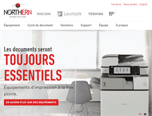 Tablet Screenshot of northernbusinesssolution.com